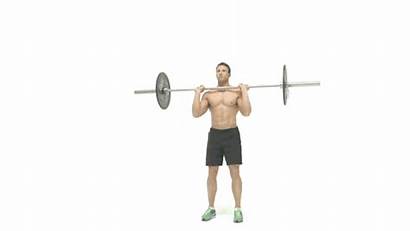 Lifting Weights Press Overhead Barbell Ultimate Push