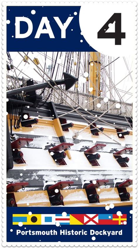 Day 4 Hms Victory In The Snow Todays Prize Is All About The Royal