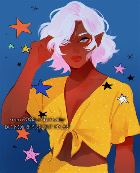 meru90 high key loosing my mind over this edit of allura with short hair by r i v e r tumblr pics