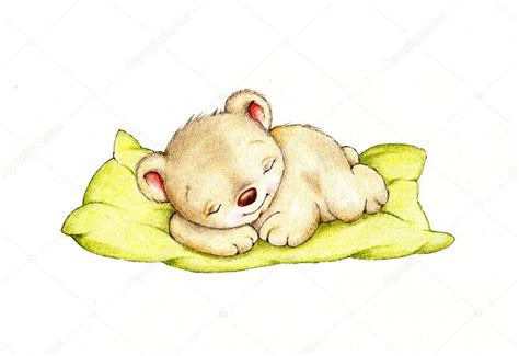 Pictures Sleeping Teddy Bear Sleeping Teddy Bear — Stock Photo