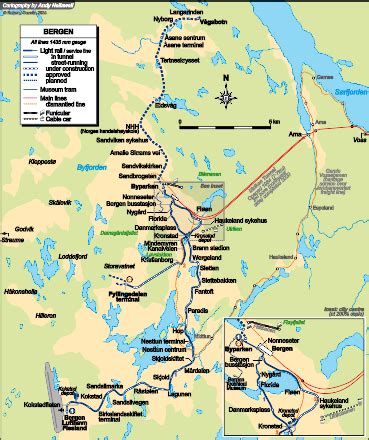 Bergen City Map Country Profile Railway Gazette International