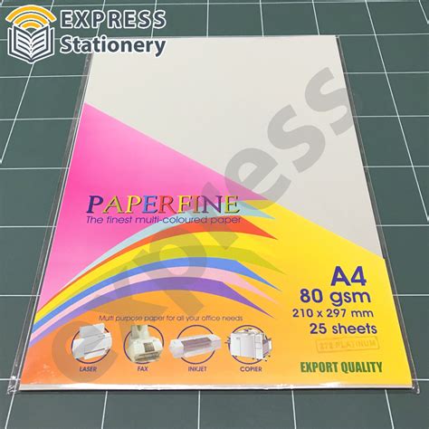 Paperfine Kertas Hvs Warna Platinum Express Stationery