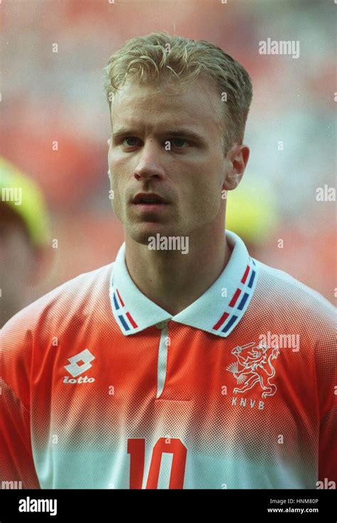 Dennis Bergkamp Holland And Arsenal Fc 14 June 1996 Stock Photo Alamy