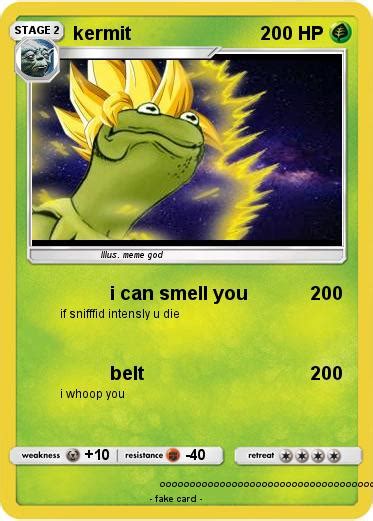 Pokémon Kermit 517 517 I Can Smell You My Pokemon Card