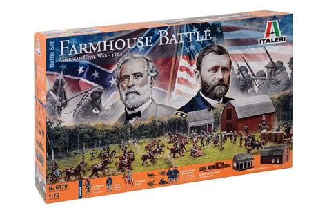 Wargames Diorama 6179 Farmhouse Battle American Civil War 1864