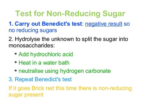 😍 Reducing Sugar And Non Reducing Sugar Test Biology