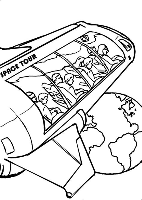 This is a great reminder that travel isn't. Space Travel Tour Coloring Pages : Best Place to Color