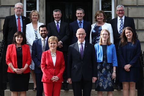 Nicola Sturgeon Reveals New Team Of Cabinet Secretaries And Junior
