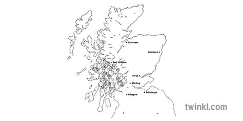 Scotlands Celtic Rainforests Map Celtic Forest Scottish Highlands Geography