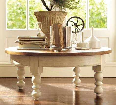 Now, at hand with one of these guidelines, buying the best coffee table can be fun and enjoying, you may find the best coffee table for your house. 8 Cottage Style Round Coffee Tables Pics