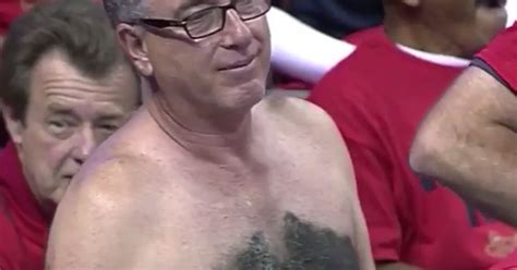 Pelicans Fan S Anthony Davis Unibrow Tribute On Bare Chest May Haunt Your Dreams FOX Sports