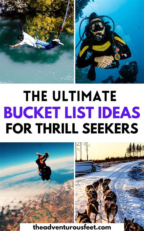 127 Most Adventurous And Crazy Bucket List Ideas For Adrenaline Junkies