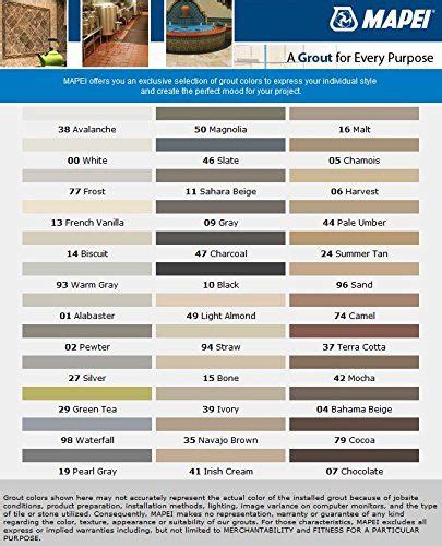 Consider Frost Or Warm Gray Lowes Grout Colors Mapei Grout Grout