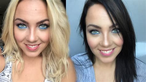 24 мин и 1 anyone have any advice on bleaching natural thick soft black hair to harley quinn level blonde. My At-Home Hair Transformation | Blonde to Dark Brown ...