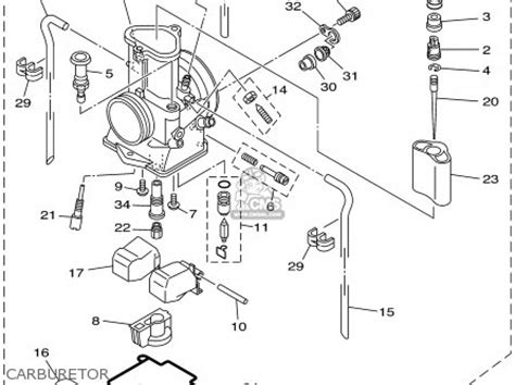 Yamaha Ttr Carburetor Diagram Photos Cantik