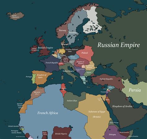 Versailles Treaty Map