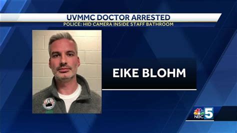 Doctor Accused Of Hiding Camera Inside Uvm Medical Center Staff Bathroom