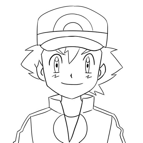 2 Ways To Draw Ash From Pokemon With Pictures Improveyourdrawings