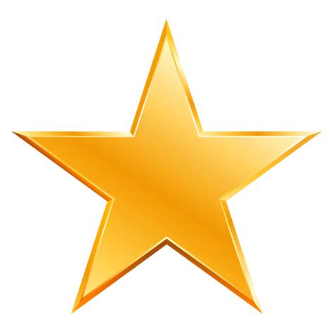 Golden Star Png File Png All Png All