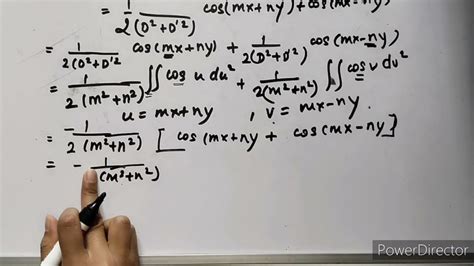Particular Integral In Partial Differential Equations Lecture 2 Youtube