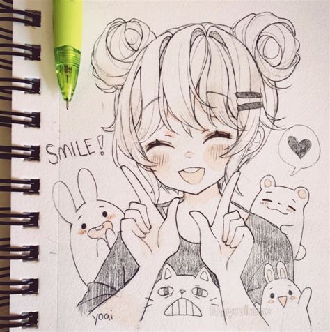 Y O A I On Twitter Anime Sketch Cute Drawings Anime Character Drawing
