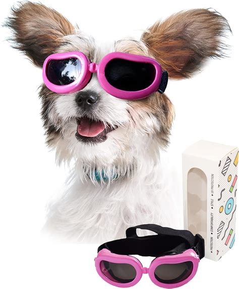 Small Dog Sunglassesfoldable Uv Protection Doggie Dog Motorcycle