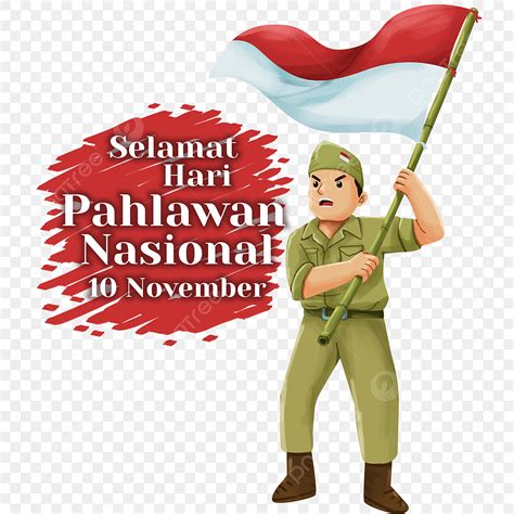 Hari Pahlawan Nasional Indonesia Heroes Day Pahlawan Hari Pahlawan
