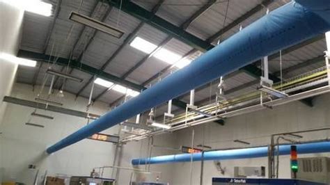 Ceiling Mounted Hvac Fabric Sox Duct Rs 350 Meter Nutech Ducting