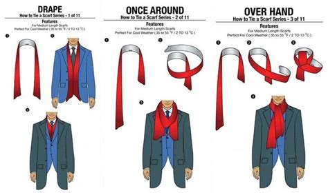 You'll have compliments coming left. How to Tie Scarf for Men in 11 different Ways | Scarf styles, Men looks, Fashion