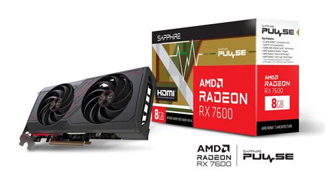 Sapphire Pulse Amd Radeon Rx 7600 8 Gb Nowy Układ Nowa Karta I Już