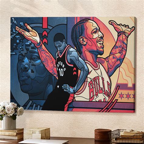 Buy Demar Derozan Mvp Chicago Bulls Poster Canvas Rever Lavie