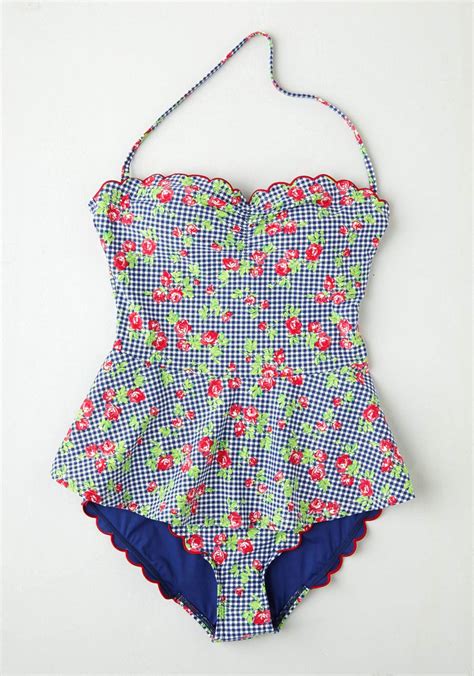 Betsey Johnson Pretty At The Pond Swimsuit Top After A Delightful