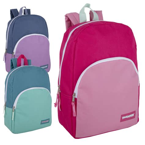Wholesale Girls 15 Backpacks Assorted Colors Dollardays