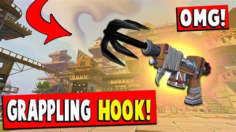 New Grappling Hook Gun In Fortnite Battle Royale Youtube