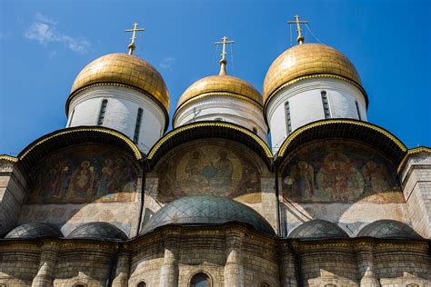 Dormition Cathedral Of Moscow Kremlin Featured 3 Photograph By