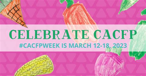 National Cacfp Week Is March 12 18 2023 — Brightside Up
