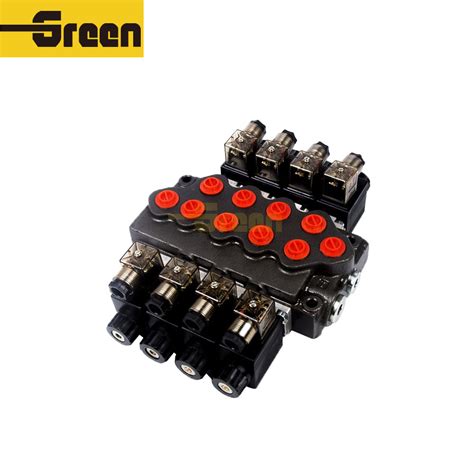 Optional Power Beyond Port Sd5 Solenoid Control Valve Marine Hydraulic