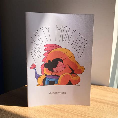 Anxiety Monsters Fanzine On Behance