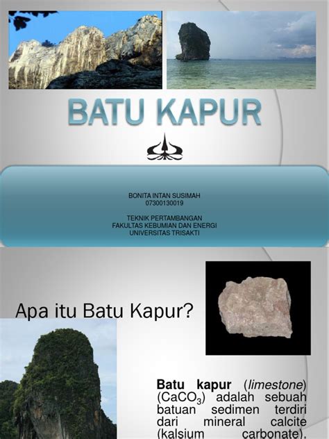 What does batu kapur mean in english? Batu Kapur - Bonita