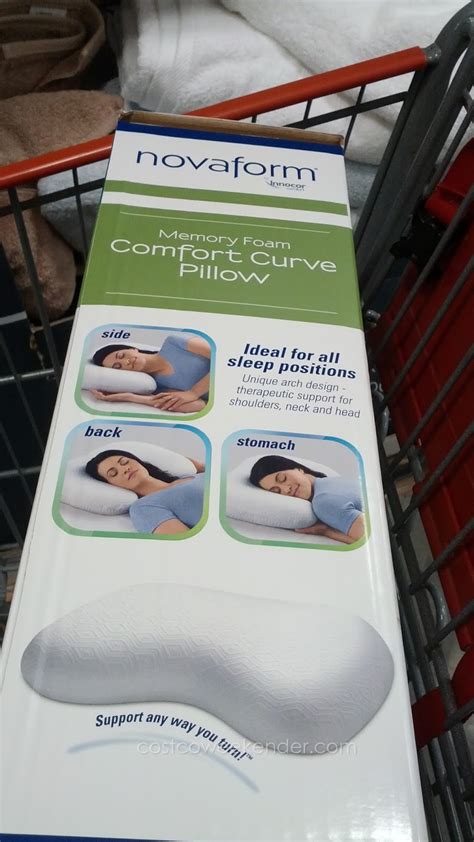 Anybody know what the difference between the comfort. Novaform Memory Foam Comfort Curve Bed Pillow | Costco ...