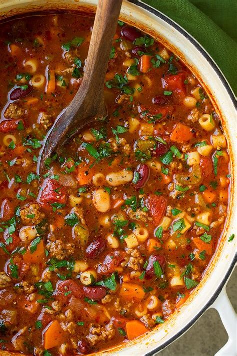 Pasta E Fagioli Soup Olive Garden Copycat Recipe