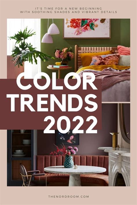 Home Decor Color Trends 2022 Natural Hues With Bright Pops Trending