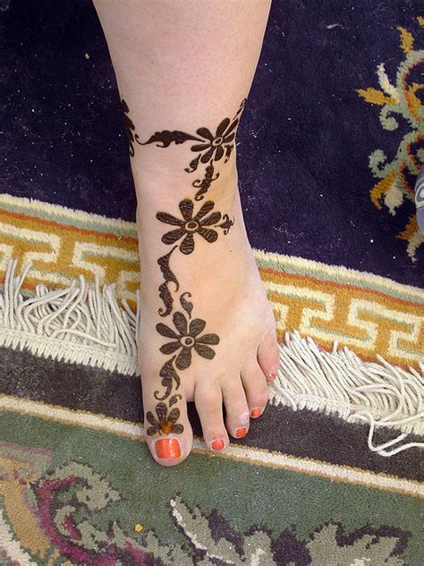 Shaolin Tattoo Simple Mehndi Designs For Feet