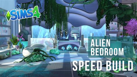 The Sims 4 Speed Build Alien Bedroom Youtube