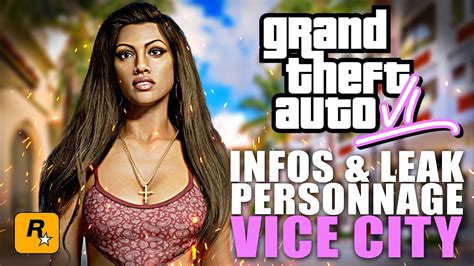 Gta Une Tonne D Infos Perso F Minin Vice City Confirm Date Grand Theft Auto Vi