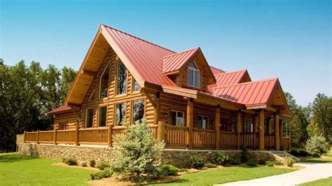 Week 2 of construction on our countrymark log home. log home with wrap around porch | Dream Home | Pinterest ...