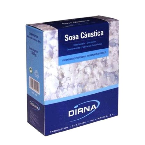 SOSA CAUSTICA ESCAMAS PAQUETE 1KG