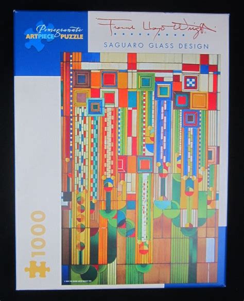 0161 998 3708 special offers. Pomegranate Artpiece Jigsaw Puzzle Frank Lloyd Wright ...