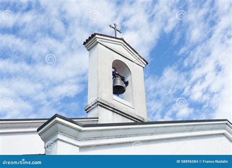 Small Bell Tower Stock Photo Image Of Copy Little Stone 58896584
