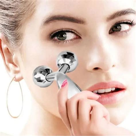 Buy 3d Roller Massager 360 Rotate Silver Thin Face
